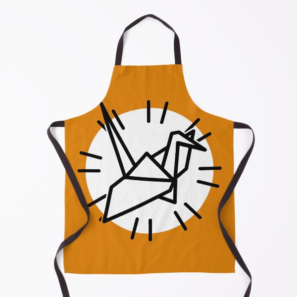 Item preview, Black Crane and Lines with White Circle designed and sold by falcon56.