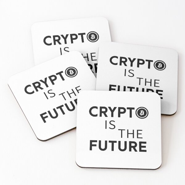 Item preview, Cryto is The Future (White) designed and sold by DojoShop.