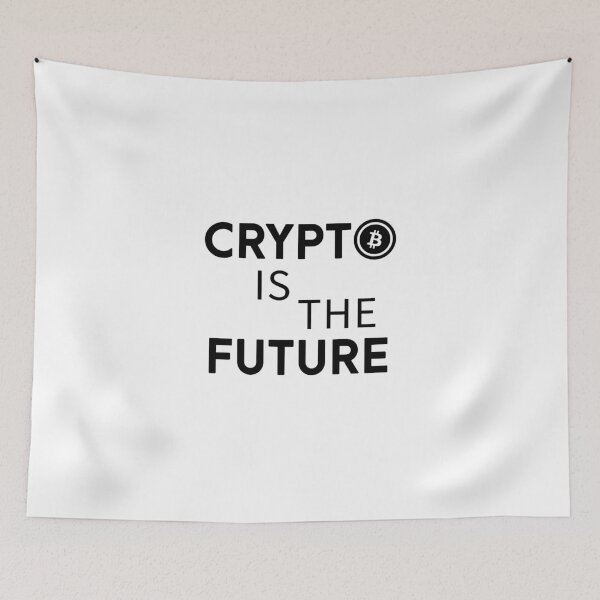 Item preview, Cryto is The Future (White) designed and sold by DojoShop.