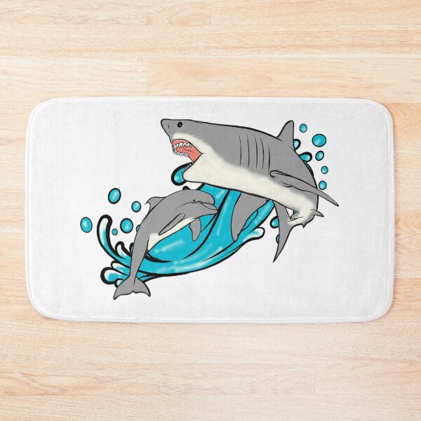 Item preview, Shark and Dolphin designed and sold by creationbydx.