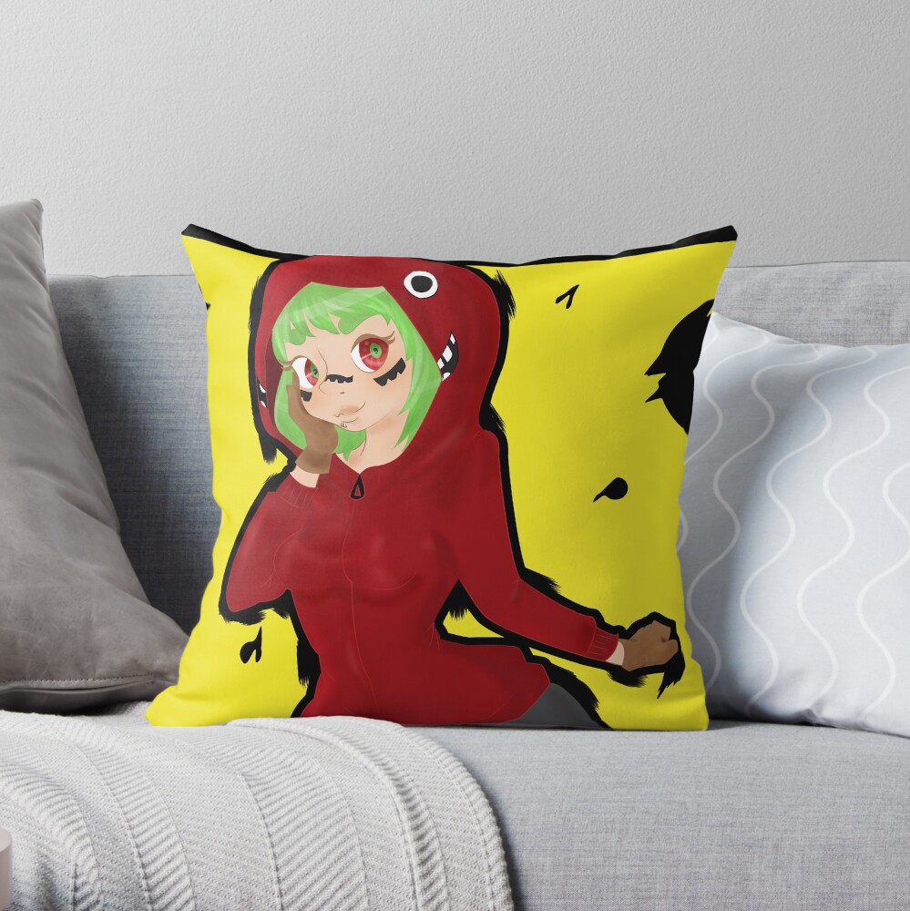Gumi Megpoid Matryoshka Throw Pillow