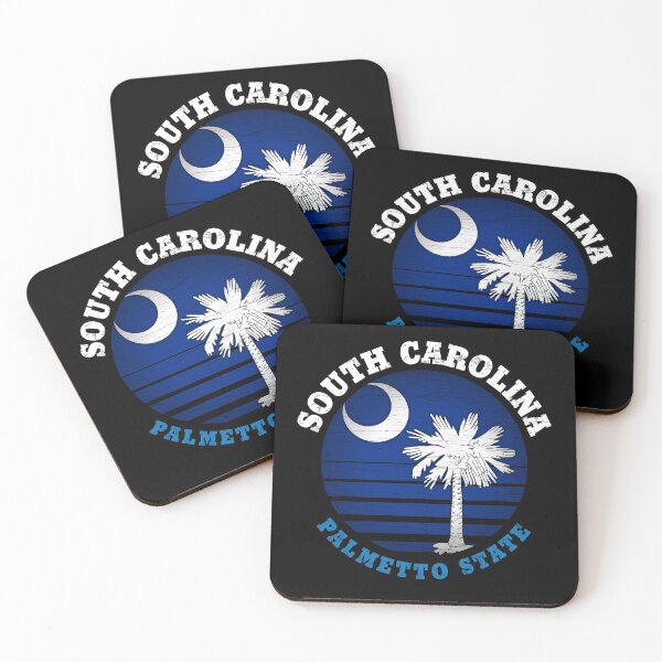 Artikelvorschau, STAATSFAHNE SOUTH CAROLINA PALMETTO entworfen und verkauft von Madjack Tees Kiwi SuperStore.
