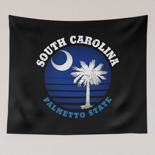 Item preview, SOUTH CAROLINA PALMETTO STATE FLAG designed and sold by Madjack Tees Kiwi SuperStore.