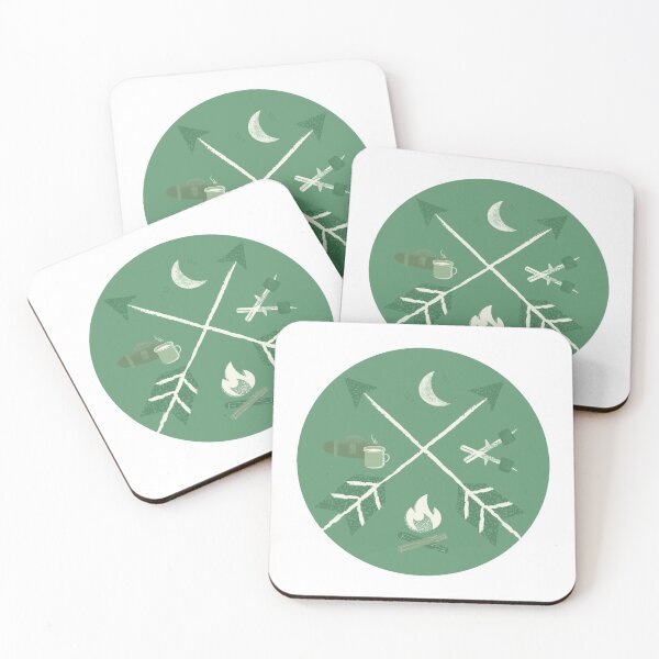Item preview, Campfire -  green designed and sold by MotherOfBears.