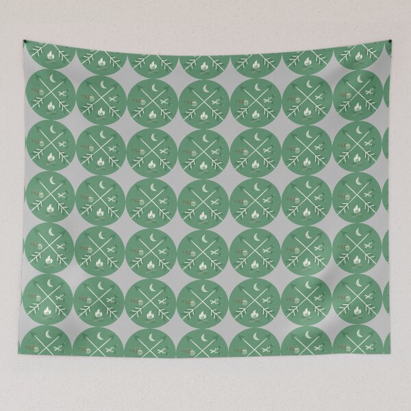 Item preview, Campfire -  green designed and sold by MotherOfBears.