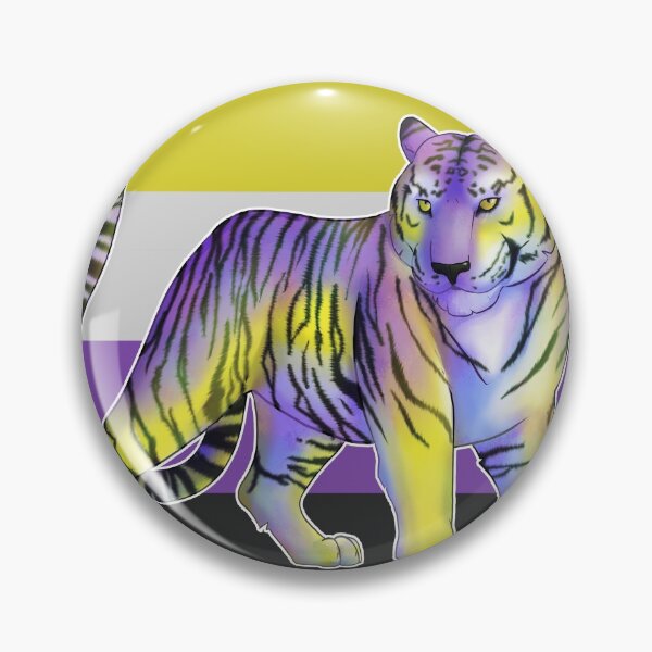 Item preview, Nonbinary Tiger Pride designed and sold by MatchaaMilkTea.