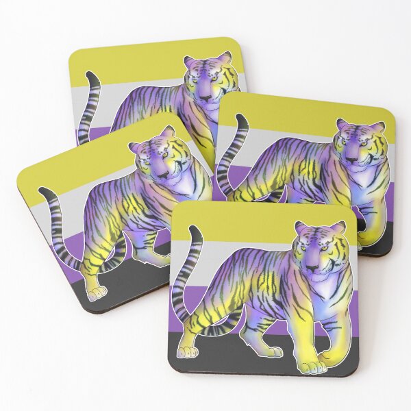 Item preview, Nonbinary Tiger Pride designed and sold by MatchaaMilkTea.