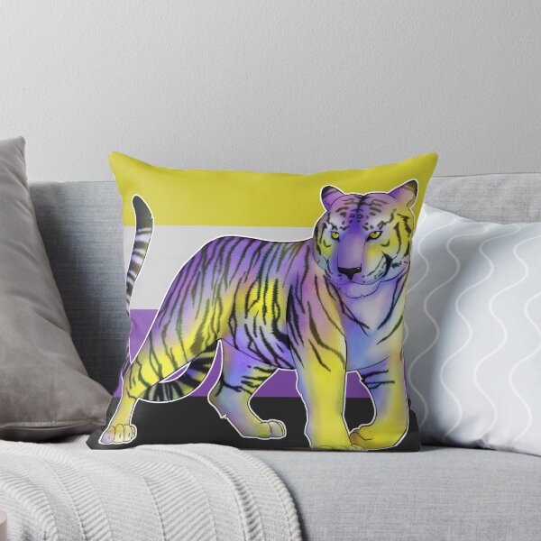 Item preview, Nonbinary Tiger Pride designed and sold by MatchaaMilkTea.