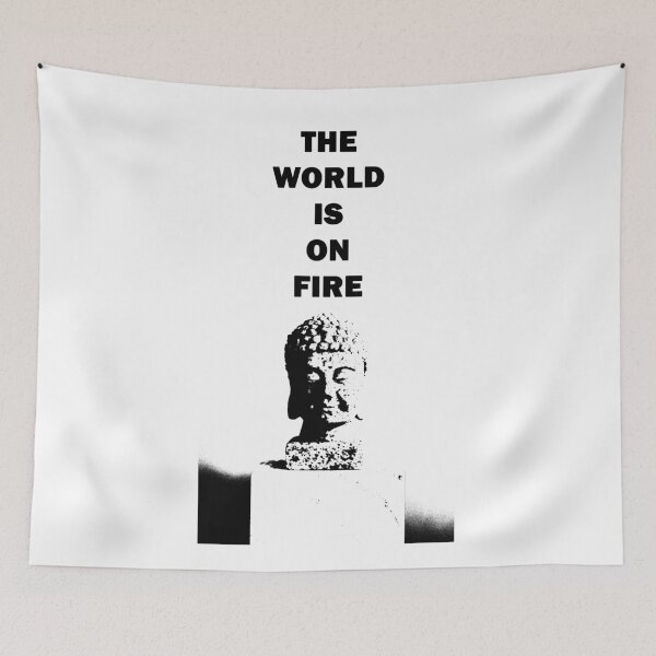 Item preview, The World is On Fire designed and sold by OurWorldTree.