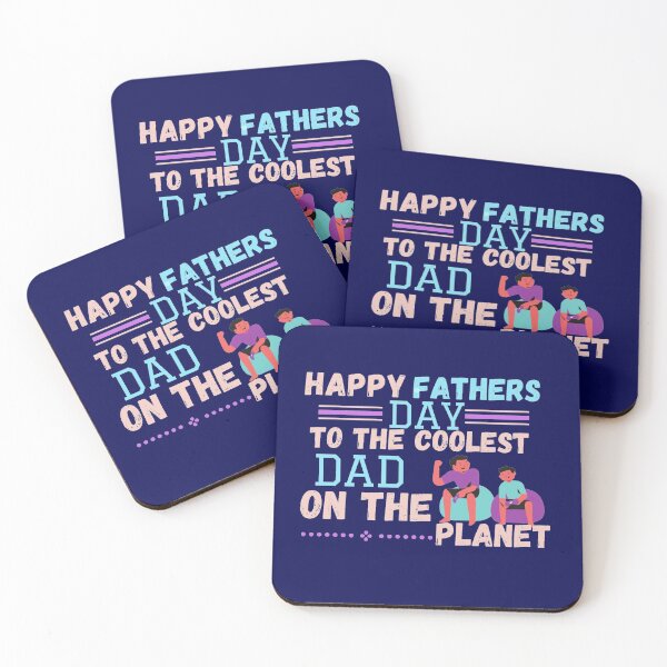 Item preview, The coolest dad on the planet ,happy fathers day designed and sold by Mammanation.