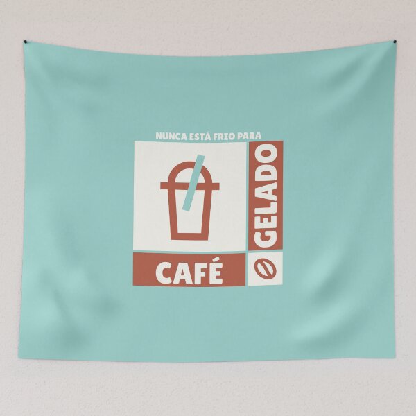 Item preview, NUNCA ESTÁ FRIO PARA GELADO CAFÉ designed and sold by AladdinMktgs.