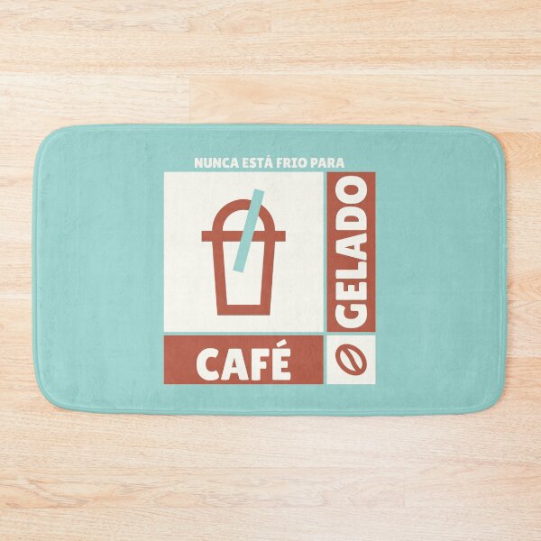 Item preview, NUNCA ESTÁ FRIO PARA GELADO CAFÉ designed and sold by AladdinMktgs.
