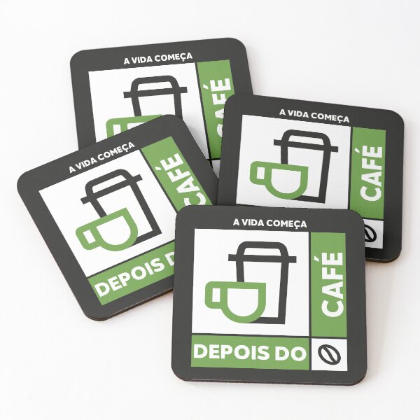 Item preview, A VIDA COMEÇA CAFÉ DEPOIS DO designed and sold by AladdinMktgs.