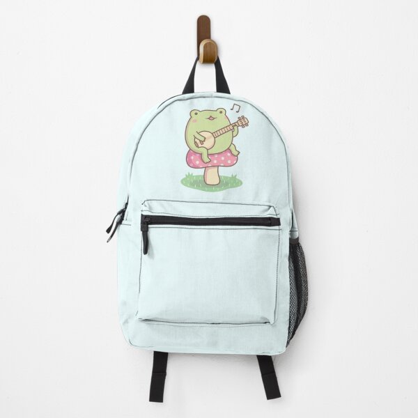 Item preview, Cute Frog Playing Banjo On Toadstool designed and sold by rustydoodle.