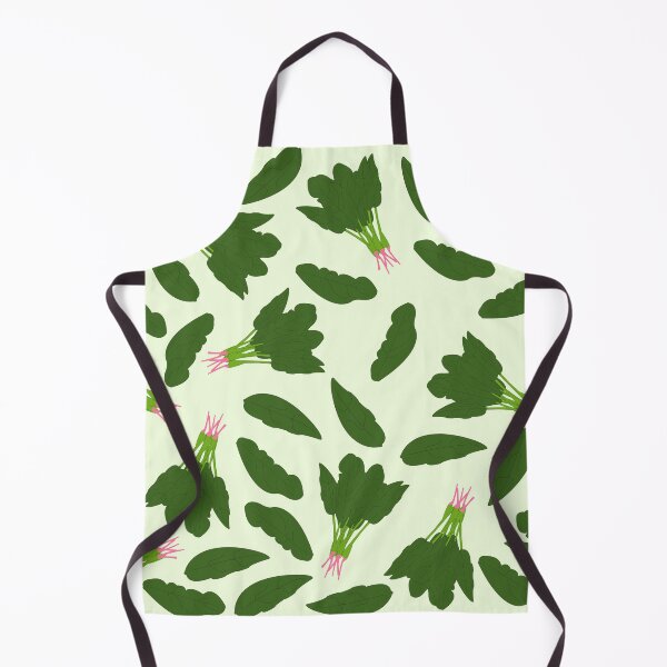 Item preview, Green Spinach Leaves Pattern designed and sold by idovedesign.