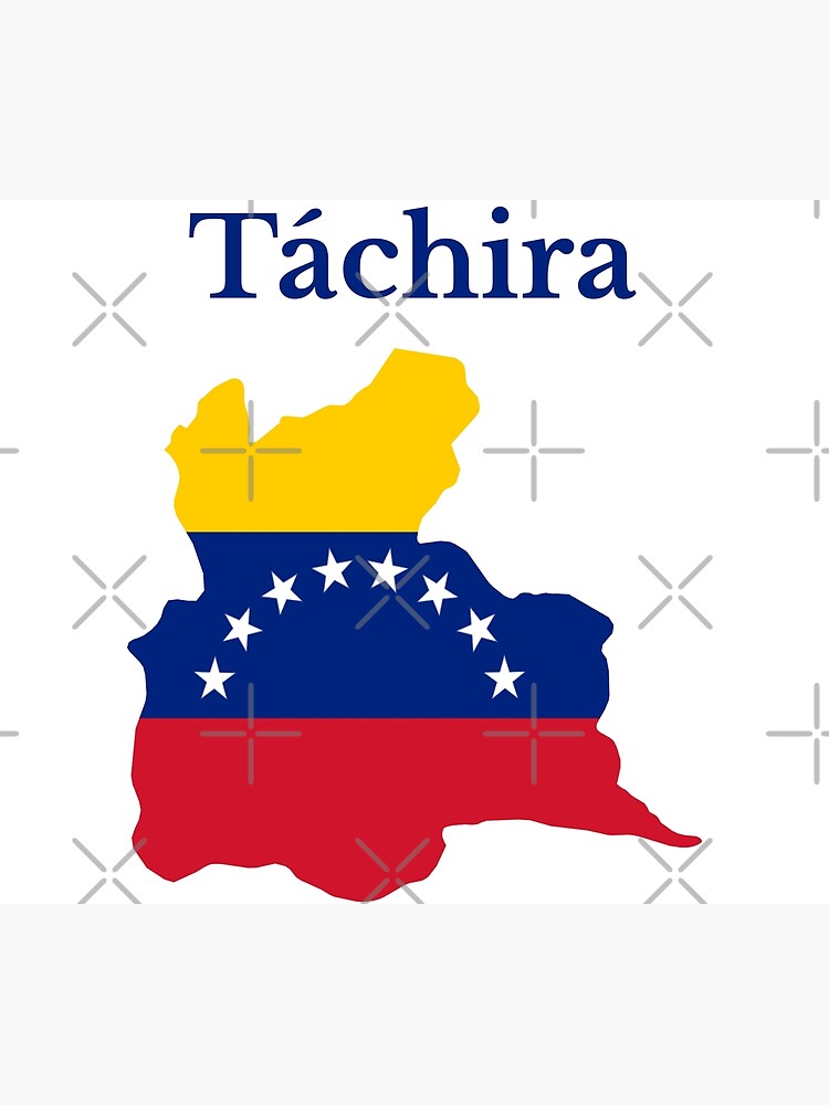 Lámina Fotográfica Diseño De Mapa Del Estado Táchira Venezuela De Marosharaf Redbubble 4514