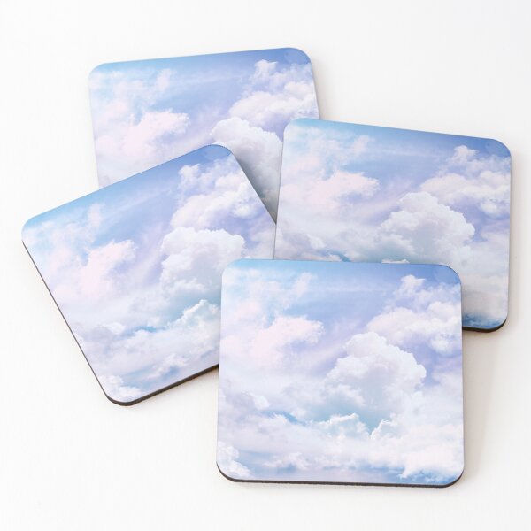 Item preview, Flying, fluffy clouds, beautiful blue sky designed and sold by Glimmersmith.