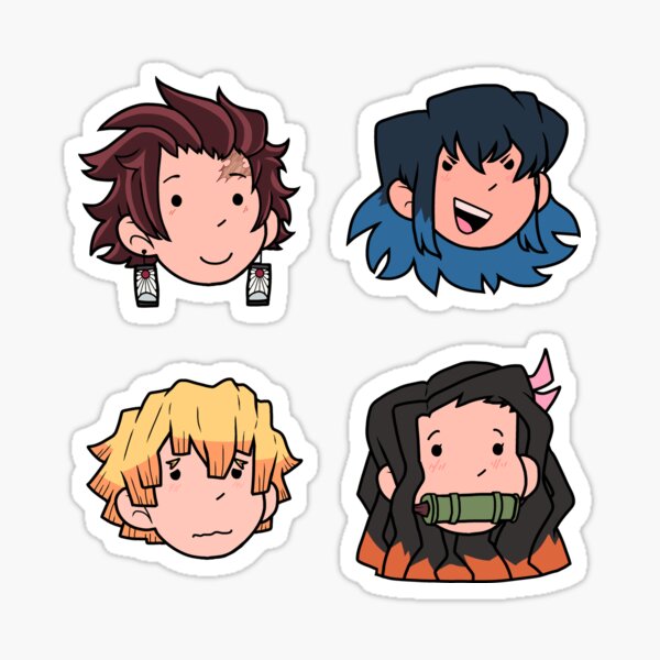 Demon Slayer Kimetsu no Yaiba Sticker Set Sticker