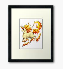 The Last Rapidash Framed Print