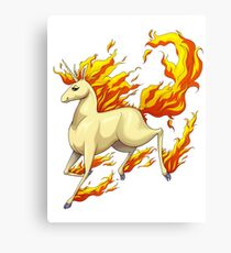 The Last Rapidash Canvas Print
