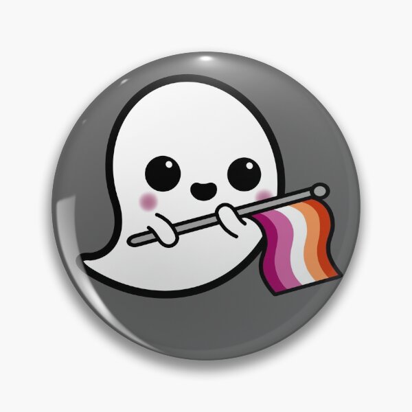 Item preview, Lesbian Pride Ghost designed and sold by NerdyCupcake559.
