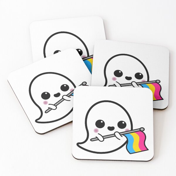 Item preview, Pan Pride Ghost designed and sold by NerdyCupcake559.