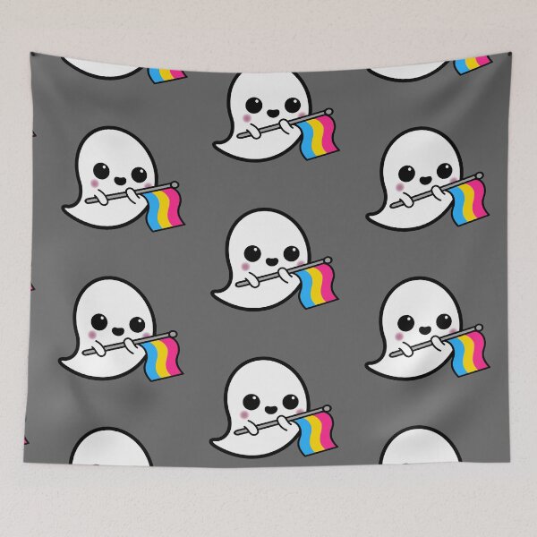 Item preview, Pan Pride Ghost designed and sold by NerdyCupcake559.