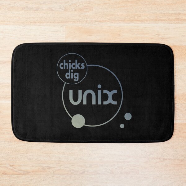 Item preview, Chicks Dig Unix designed and sold by AngstHyphen.