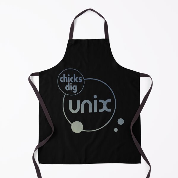 Item preview, Chicks Dig Unix designed and sold by AngstHyphen.