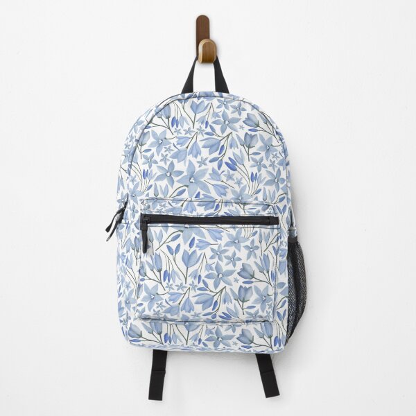 Item preview, Australian Bluebells Botanical Pattern designed and sold by Lesley Fitzpatrick.