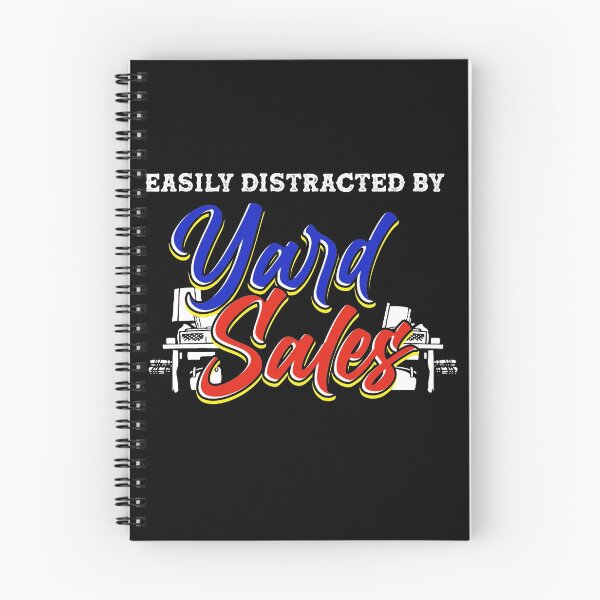 Item preview, Easily Distracted by Yard Sales | Garage and Estate Sales designed and sold by Dancing Dolphin Crafts.