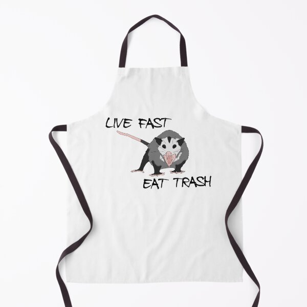 Item preview, live fast eat trash - possum opossum designed and sold by bpdandchill.