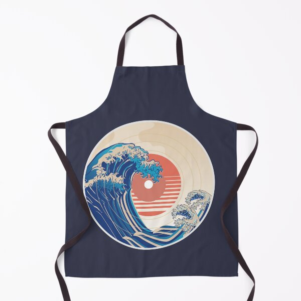 Item preview, Vinyl Record Off Kanagawa | Great Retro Wave designed and sold by artado.