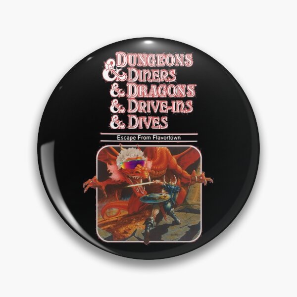 Item preview, Dungeons  Diners  Dragons  DriveIns  Dives Escape from Flavortown designed and sold by ShayleeFerry.