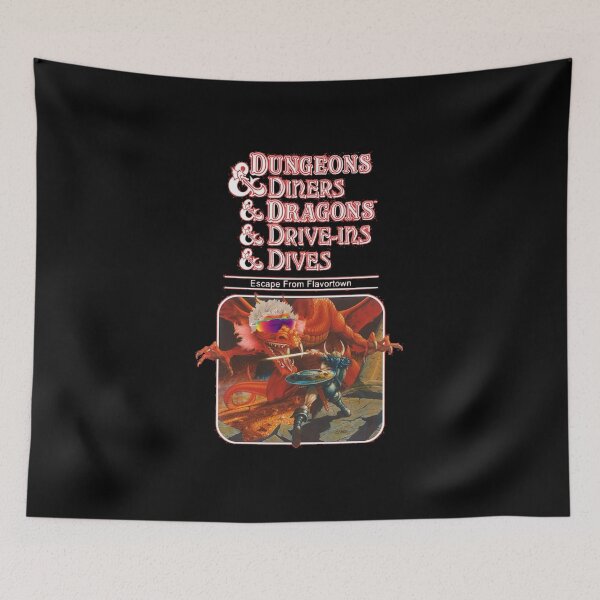Item preview, Dungeons  Diners  Dragons  DriveIns  Dives Escape from Flavortown designed and sold by ShayleeFerry.