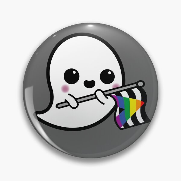 Item preview, Straight Ally Ghost designed and sold by NerdyCupcake559.