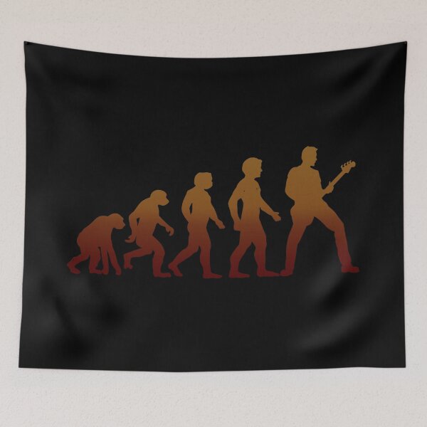 Item preview, Evolution Ape To Bass designed and sold by AngstHyphen.