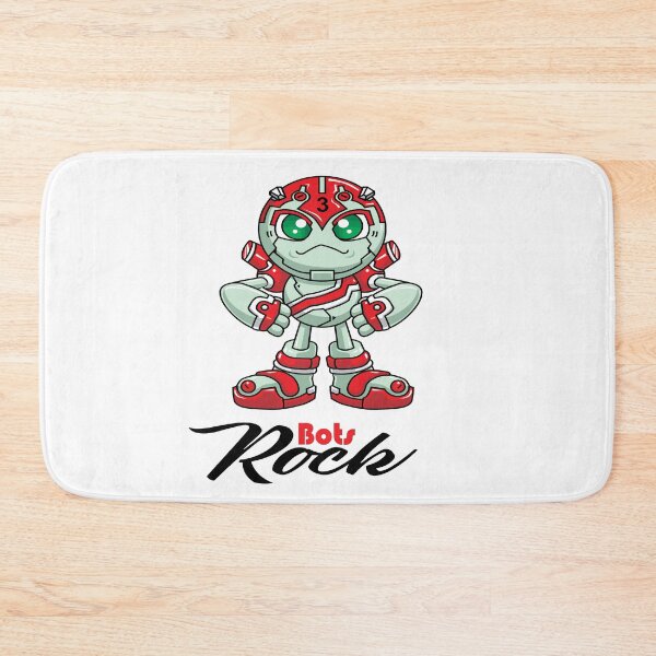 Item preview, Bots Rock Robots I Love Robots designed and sold by ProjectX23.