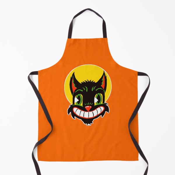 Aperçu de l'œuvre Chat d'Halloween vintage créée et vendue par JanGrackle.