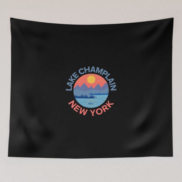 Item preview, Lake Champlain Fishing Hiking Camping designed and sold by hinettiker.