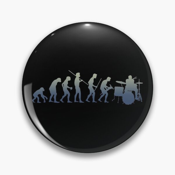 Item preview, Evolution Ape To Drummer designed and sold by AngstHyphen.