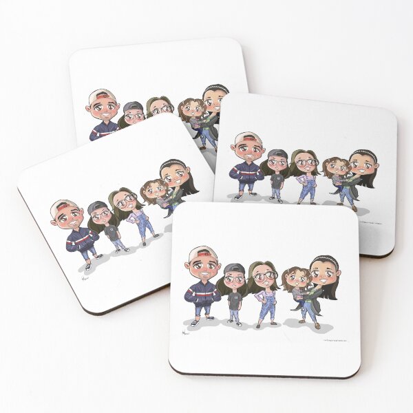 Item preview, Family caricature  designed and sold by neilbayan.