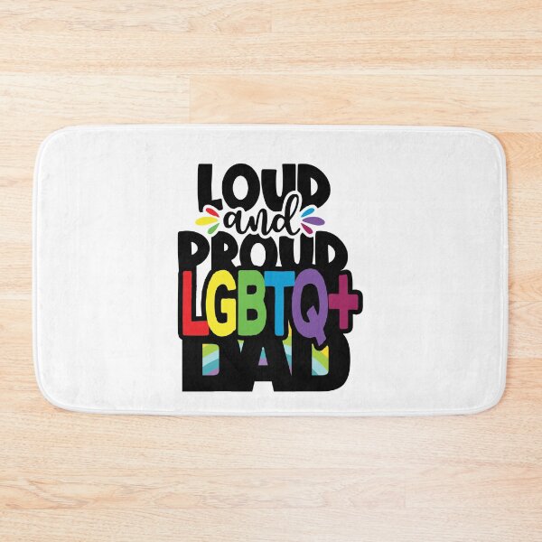 Item preview, Proud LGBTQ+ Dad- Pride Life designed and sold by aMortalArtist.