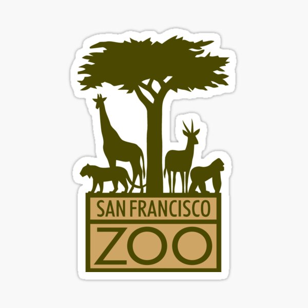 Artikel-Vorschau von Zoo in San Francisco Logo1, designt und verkauft von Traveland.