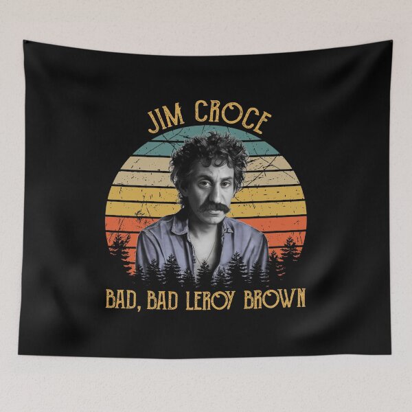 Item preview, Vintage Jim Croce Caricature – Bad, Bad Leroy Brown designed and sold by ihirthe.