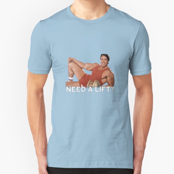 Arnold Schwarzenegger - Need A Lift? Slim Fit T-Shirt