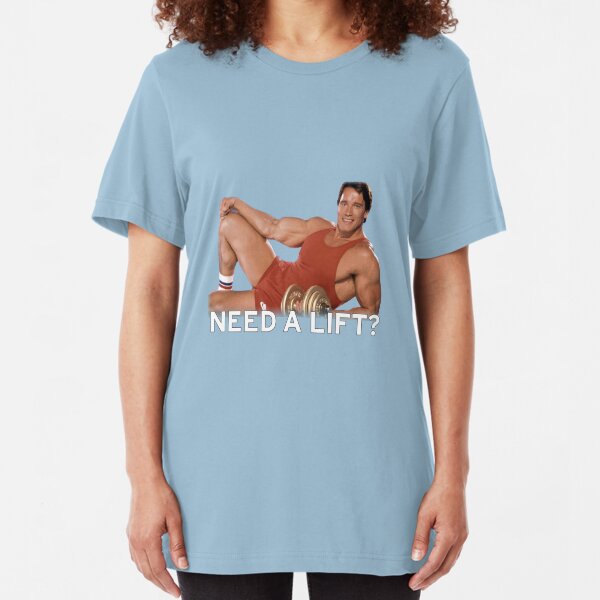 Arnold Schwarzenegger - Need A Lift? Slim Fit T-Shirt