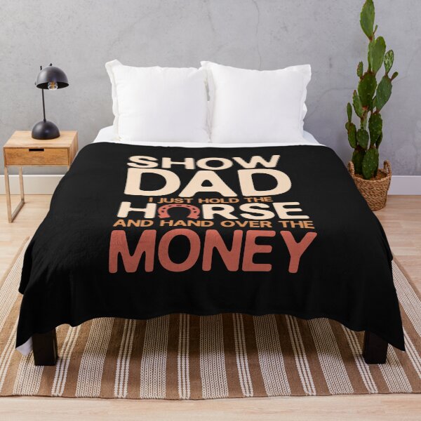 Item preview, Show Horse Dad I Just Hold The Horse and Hand Over The Money Vintage Funny Quote Gift designed and sold by alenaz.