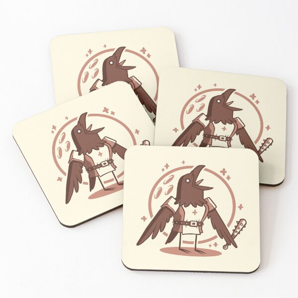 Item preview, Coconut Cudgel Crow Cleric designed and sold by MooselyBased.