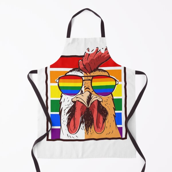 Item preview, Mens I Love Peckers Funny Gay LGBT Rainbow Chicken Dad designed and sold by MckinneAshanti.